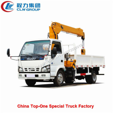 ISUZU 4Tons Boom Crane Truck XCMG Crane