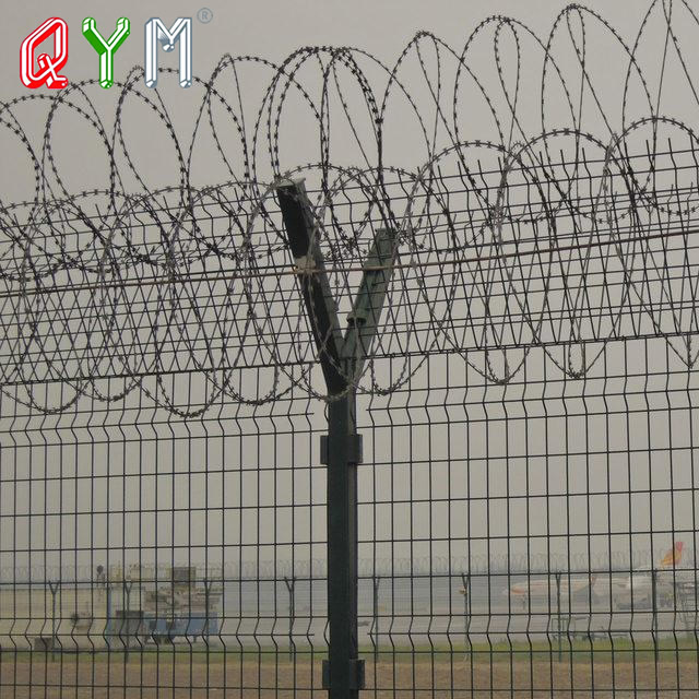 Galvanized Airport Fence