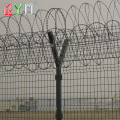 Cerca de seguridad del aeropuerto Galvanized Razor Wire Wire Prison Fence