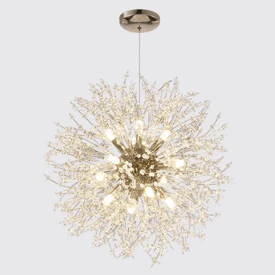 Nordic Modern Luxury Firefly Crystal Lamp for Bedroom and Dining Room