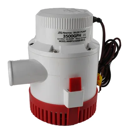 12V & 24V Newmao 3500 DC Bilge Pump Marine Rule Bilge Pump