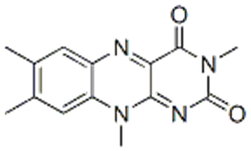 Name: Benzo[g]pteridine-2,4(3H,10H)-dione,3,7,8,10-tetramethyl- CAS 18636-32-3