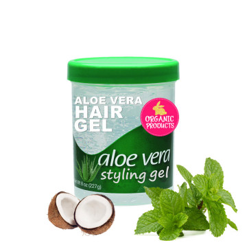 Gel de peinado de peinado con proteína de hielo de hielo de menta