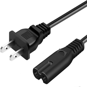 USA AC 2 PIN Stromkabel IEC C7 für Laptop -Computer