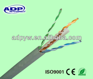 Yiwu ADP utp Cat6 bare copper CA CCA lan network cable 4pr*2*0.56mm