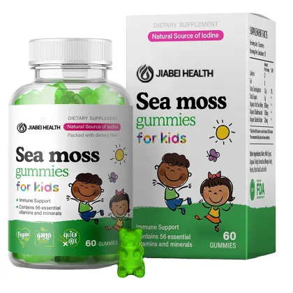 Natural Sea Moss Gummies for Kids' Immune Health