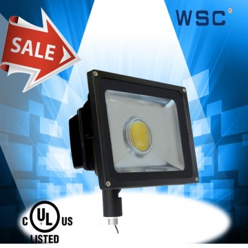 UL E478647 IP65 Outdoor 50W knuckle led flood light dmx with high quality