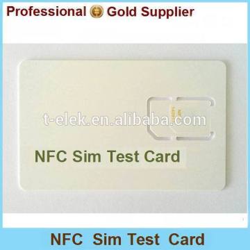 3g 4g Mobile NFC SWP SIM test card