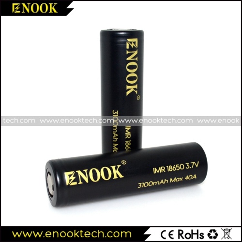 Enook 3100mah 18650 Rechargeable Battery