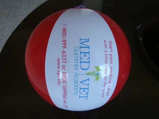 PVC Inflatable Beach Ball with Customized LOGO