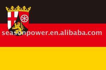 New 3x5 Rheinland Pfalz German state polyester flags