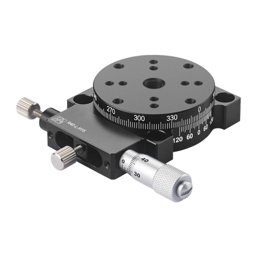 Etapă rotativă manuală din aliaj de aluminiu de înaltă precizie 40 mm