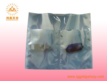silver grey shielding bag
