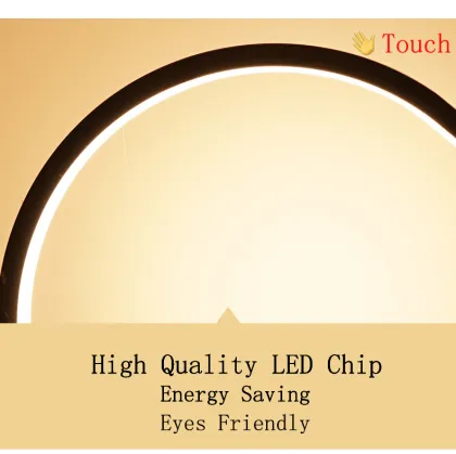 Modern Round LED Desk Lamp - Creative Art Table Lamp