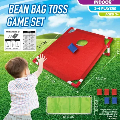 Interactive Plastic Sandbag Game Set for Children