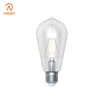 لمبة فتيل شفافة مع حلول إضاءة مرنة