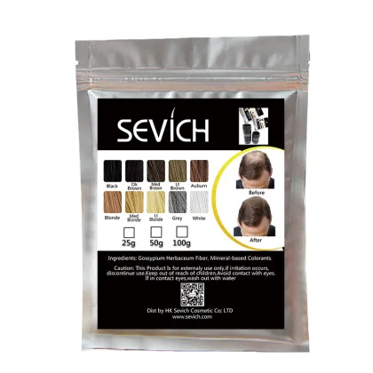 Beauty Salon Instant Thickening Hair Fiber Powder Thickening Hair Fibers Building Wig Extensions Refill Black Colors 100g