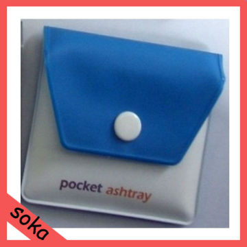 customized PVC pocket ashtray bag promotional gifts