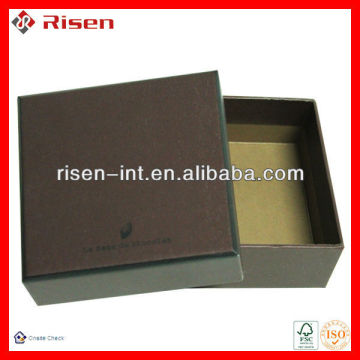 Hote sale newest soft touch paper packaging box