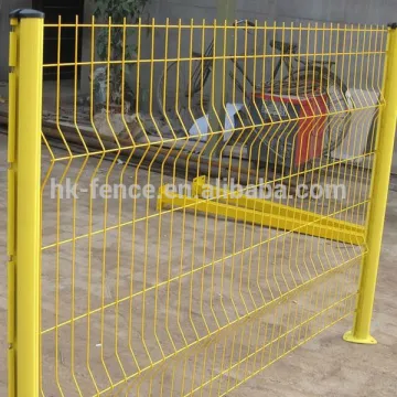 powder coated Europe style 3D curved fence panel