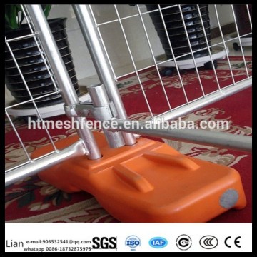 Blow moulding or injection temporary fence foot