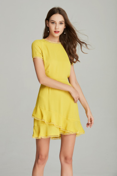 LADIES 100% POLYESTER DRESSES