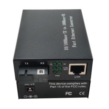 10/100M Single Mode Fiber Converter 20KM Ethernet Media Converter