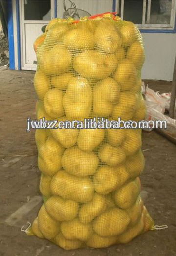 PE raschel bag, potato mesh sacks China