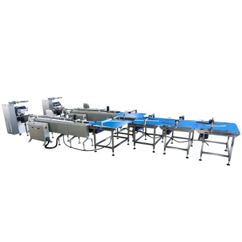 Automated Food Packaging Lines for Chocolate Bars, Swiss Roll Cakes, Tortillas, Bread, Wafers, and Biscuits