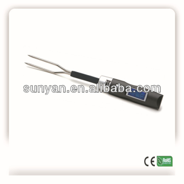 Digital thermometer fork with LCD/Alarm for bbq/cooking/kitchen/grill/food