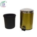 Round Bathroom Soft Step Waste Basket Trash Can