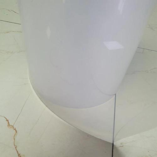 Thermoformed transparent PP rigid film