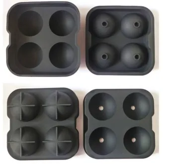 Promotional FDA&SGS silicone ice ball mold hot sale