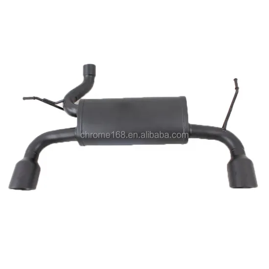 Jeep Wrangler JK 2007-On Dual Exhaust Muffler and Tip Auto Parts