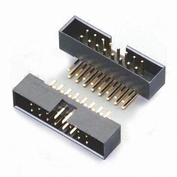2.0mm Box Header Connectors, Made of Nylon 66, UL94V-2, 2A AC/DC Current Rating