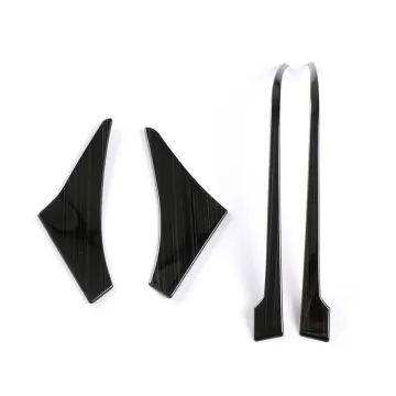 Stainless Steel Rearview Mirror Trim Strips for Toyota Camry 2018