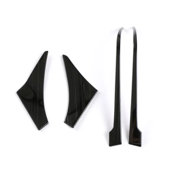 Stainless Steel Rearview Mirror Trim Strips for Toyota Camry 2018