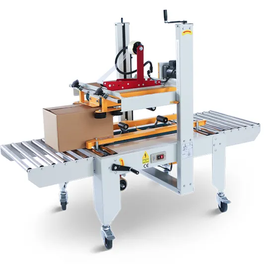 Automatic Carton Sealer Sealing Machine with Paper Tape for Packaging