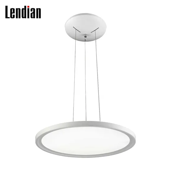 Large Round LED Panel Ceiling Pendant Chandelier