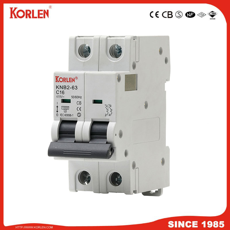 Miniature Circuit Breaker 3KA 32A CE KNB2-63 2P