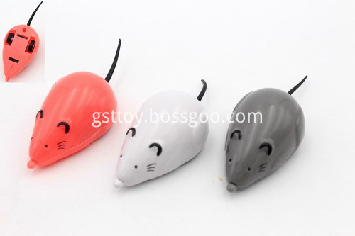 Plastic Pull Back Mouse Racers
