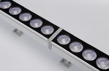 Luz de discoteca con arandela de pared con barra de píxeles LED DMX512