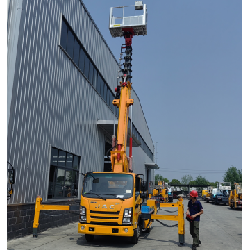 JAC telescopic arm 28 meter aerial work vehicle