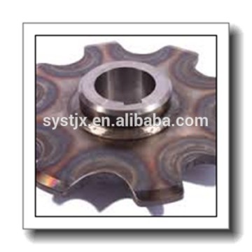 Fabricated 8 tooth central boss sprocket