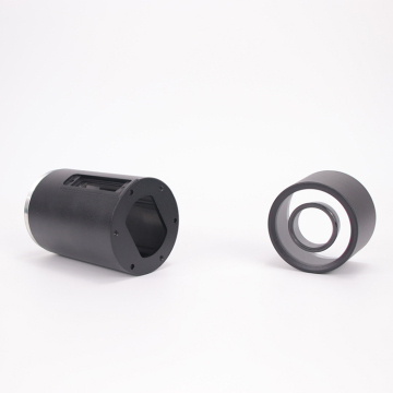 Customized Black Anodized Aluminum CNC Machining Parts for Flashlights and Pens