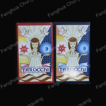 printed paper playing cards