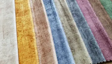Printed Velvet Sofa Upholstery Fabric Colors for Textile