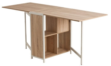 Folding desk folding cabinet extended desk for home and office