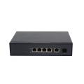 4 PORT POE SWITCH 1Pon 1SFP stabiel