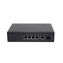 4 Port Poe Switch 1Pon 1SFP مستقر